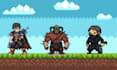 design custom pixel art game assets, tilesets, and environments