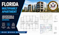 design florida muiltifamily apartment architectural floor plan, mep engineering