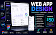 dashboard design web app design ui ux design saas dashboard figma design saas ui