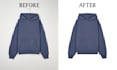 do flat lay image editing, ghost mannequin, neck joint, apparel photo editing