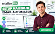 setup mailerlite email automation mailerlite client recovery flow landing page
