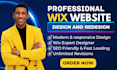 create wix health care website design, wix website redesign expert