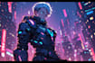 make custom cyberpunk character art