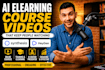 create ai elearning videos with synthesia, heygen ai avatar