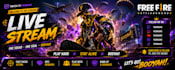 create modern twitch live stream banners