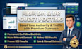 publish a guest post on a high authority website