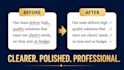 proofread and edit english text for clarity