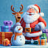 create a custom christmas card
