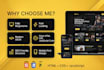 design fitness website using HTML CSS js