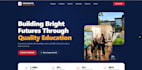 design and develop a modern responsive school website