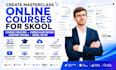 create masterclass skool online course content curriculum skool community setup