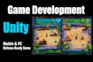 write, develop and publish your game in unity