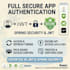 add jwt authentication and spring security to your app