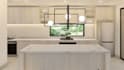 design a modern modular kitchen with 3d renderings