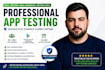 provide quality 12 testers, android tester 20 app tester,closed testing android
