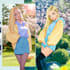 anime character an illustration and anime character