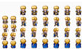 design pixel character, character sprite, 16bit rpg style sprites rpg maker game