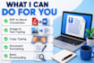 type PDF, image, or handwritten notes into word