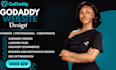 design godaddy website redesign godaddy website design develop godaddy