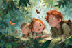 design fun kids book cover art