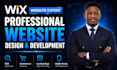 wix website design, redesign wix website, develop wix landing page, wix expert