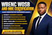 do wbenc wosb and mbe certification consulting