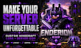 design a professional minecraft server logo and icon