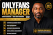 be your onlyfans manager content scheduler and social media manager