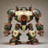 design a custom mecha robot mascot logo