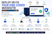 deploy fix your vibecoded website on AWS, gcp, contabo, vps and cloud servers