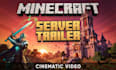 create a cinematic minecraft server trailer and promo video