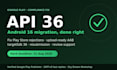 fix your google play app rejection and update it to target API 36