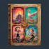 create educational children book cover illustration