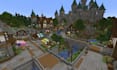 build custom minecraft spawn, lobby, hub, castle, survival maps and terrain map