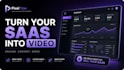 create a saas explainer video with UI animation