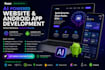develop ai powered websites and apps
