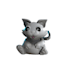 stylized cute 3d characters for 3d printing and figurines