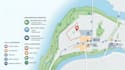 design real estate map, travel map, city map, vacation map and location map