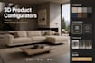 develop stunning interactive 3d webgl, three js, product configurator website
