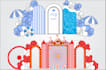 design eye catching event backdrop with print ready files