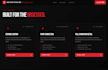 design a premium dark mode landing page or modern website