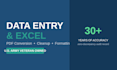clean and format your excel or business data