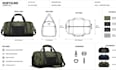 design bag tech pack handbag backpack tote bag and duffle bag tech pack
