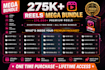give you viral ready made mega reels bundle
