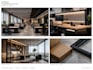 create interior design architecture modern office interior design 3d rendering