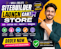 create sitebuilder bubble launch cart store SEO custom pod printify branding