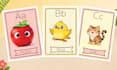 design printable flashcards, kids learning cards, affirmation cards, quizlet