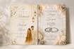 design luxury wedding digital invitation cards