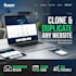 copy clone website and develop any website