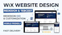 design redesign customize wix website